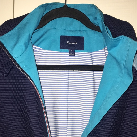 Façonnable Two-Tone Parka - Picture 3 of 6